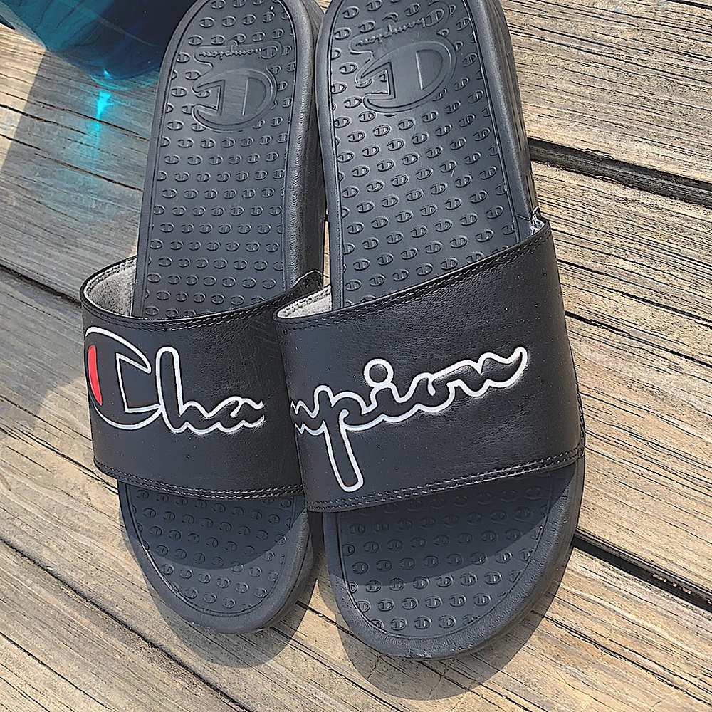 champion slides - men’s size 10 - box included